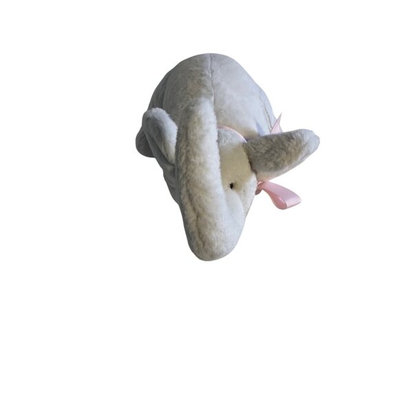 Baby Ganz Collection “Sweet Elephant”Stuffed Animal Soft Toy lovey Pink Ribbon - Picture 3 of 15